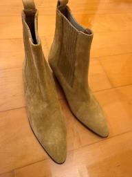 Sandro suede ankle boot image 1