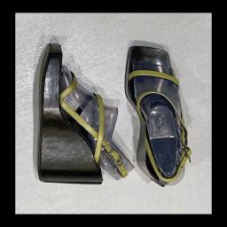 Sergio Rossi Platform Leather Sandals 36 image 5