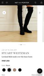 Stuart Weitzman over-knee boots size 38 image 2