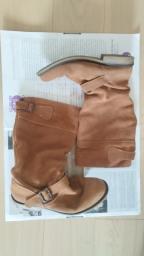 Suede boots size 40 image 4