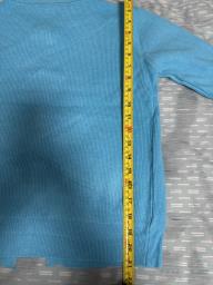 Chinese style blue cardigan image 5