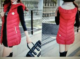 down vest with hood image 1