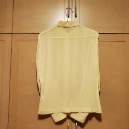 George Rech yellow ruffle blouse image 2