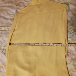 George Rech yellow ruffle blouse image 4