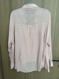 Pink sleeveless plus shirt set image 2
