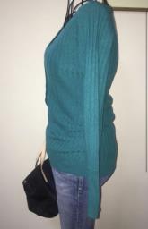 pure cashmere knitted sweater image 1