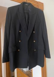 Pure New Wool Blazer navy Blue image 1