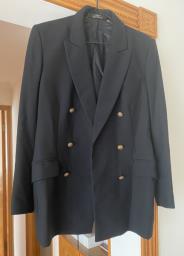 Pure New Wool Blazer navy Blue image 2