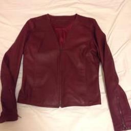 Qussio Goat Leather Jacket size 38 image 2
