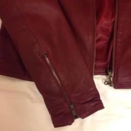 Qussio Goat Leather Jacket size 38 image 3