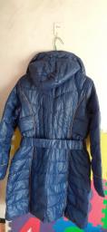 thick down coat with hooded image 2