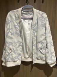 White patterned jacket image 1