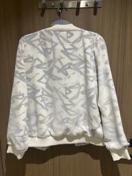 White patterned jacket image 2