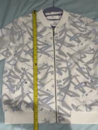 White patterned jacket image 3