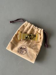 Authentic Hermès gold belt buckle image 2