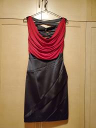 Karen Millen black and red party dress image 3