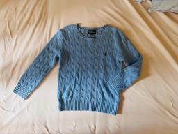 Polo Sweater Baby Blue image 1