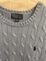 Polo Sweater Baby Blue image 3