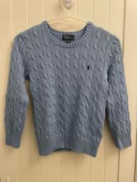 Polo Sweater Baby Blue image 5