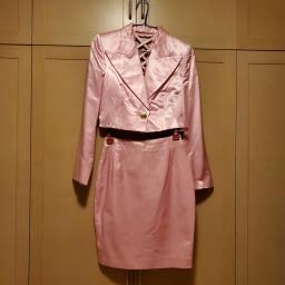 Vesus by Versace pink coctail dress suit image 1