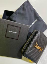 Ysl Cassandre Matelassé Compact Wallet image 5