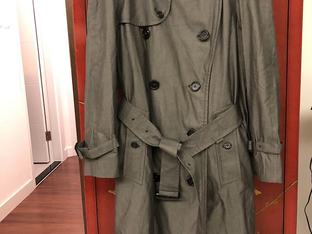 Classic Burberry’s Prorsum 100% Cotton Trench Coat