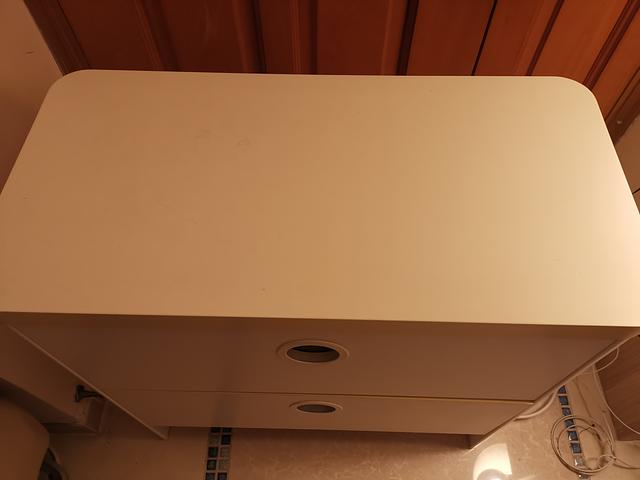 Moving Sale - White 2-drawer cabinet for free