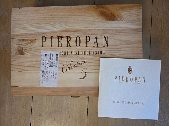 Pieropan Calvarino wine set Limited Edition