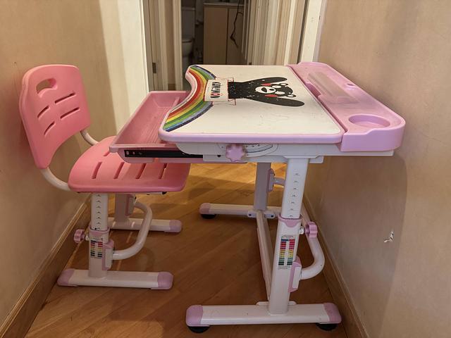 Free Kids study desk and chair set