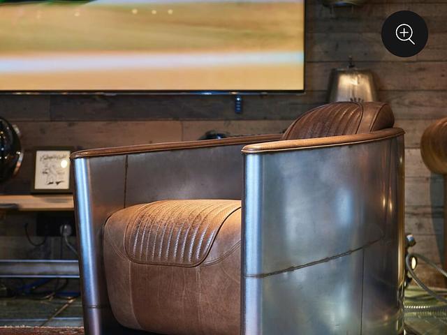 Timothy Oulton Hellcat Chair – Distressed Leather