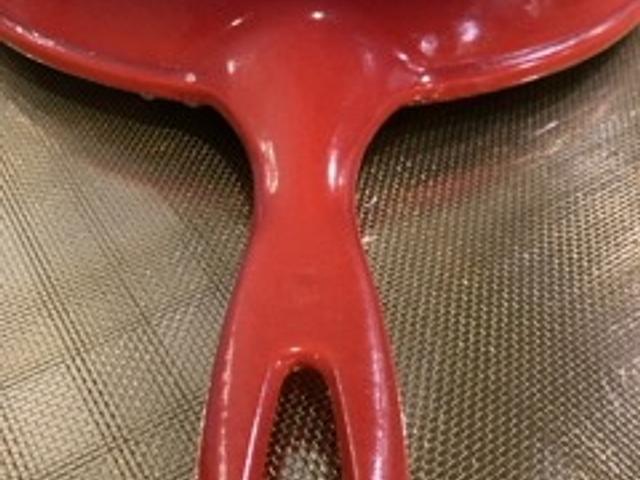 Le Creuset Red Cast Iron Skillet 26" FLASH SALE