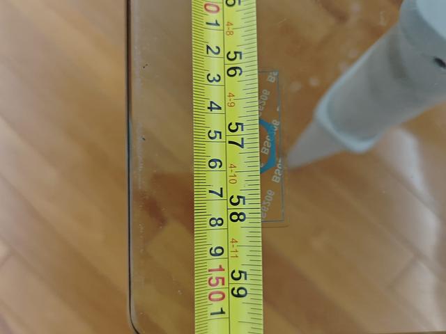 Glass Dining Table 150x90cm