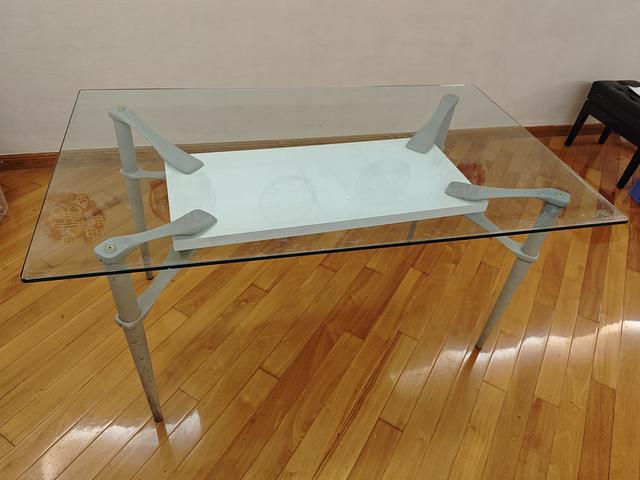 Glass Dining Table 150x90cm