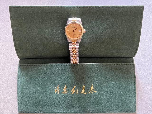 【TUGARIS】Swiss 2-tone Ladies Quartz Watch (NEW) 