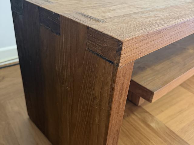 TREE TV rack - solid wood - Model: Lekk 