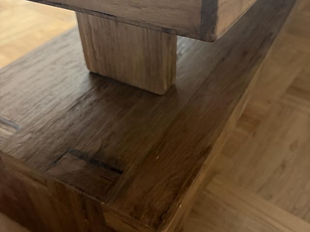 TREE TV rack - solid wood - Model: Lekk 