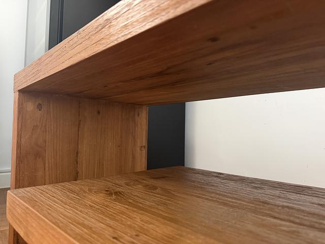TREE TV rack - solid wood - Model: Lekk 