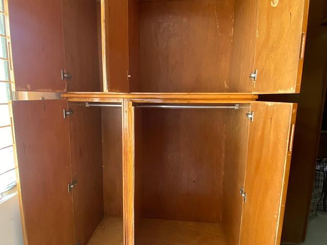 Free furniture! Wardrobes, bed, table...