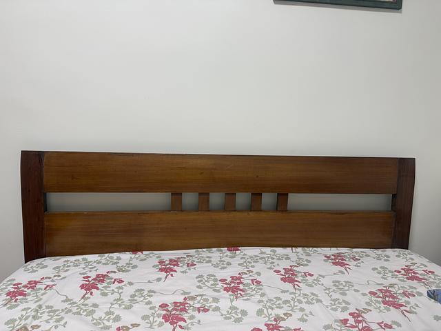 Solid Teak Wood Queen Bed Frame 