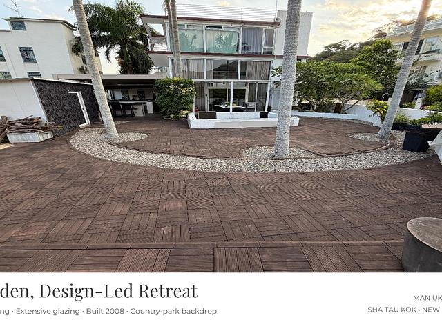 Unique Designer House, large Garden and Parking