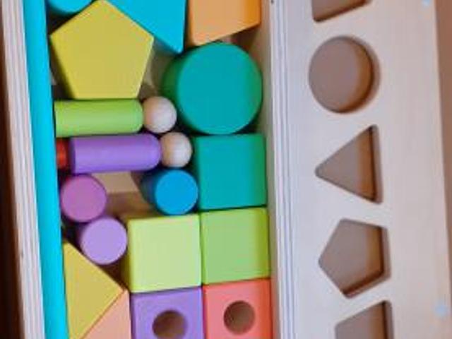 Quality Wooden Block Set by Lovevery 