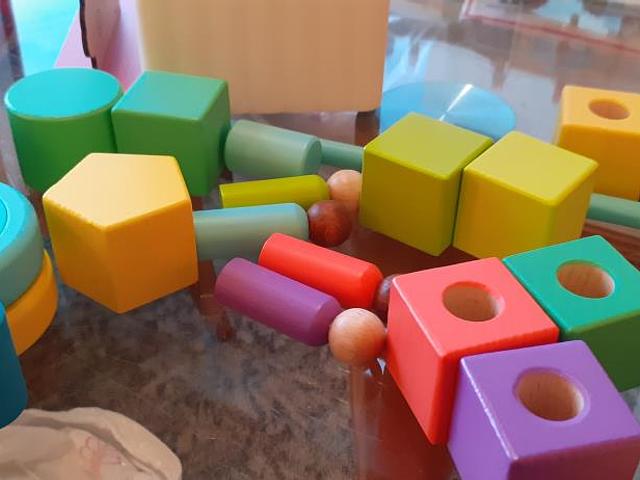 Quality Wooden Block Set by Lovevery 