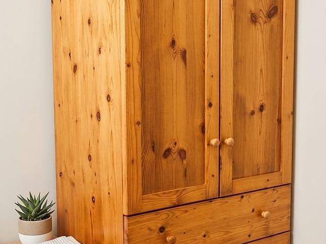 90% off!  Solid Wood Multi-Functional Wardrobe