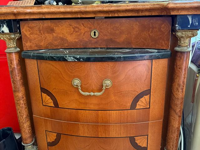 chinese redwood low cabinate