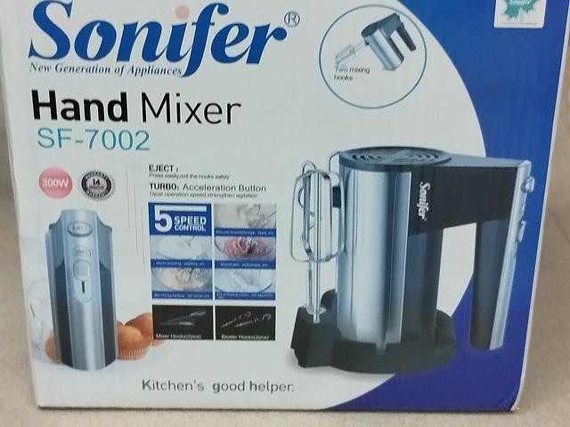 FREE Electric hand mixer 