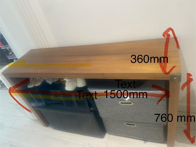 Console table for sale 