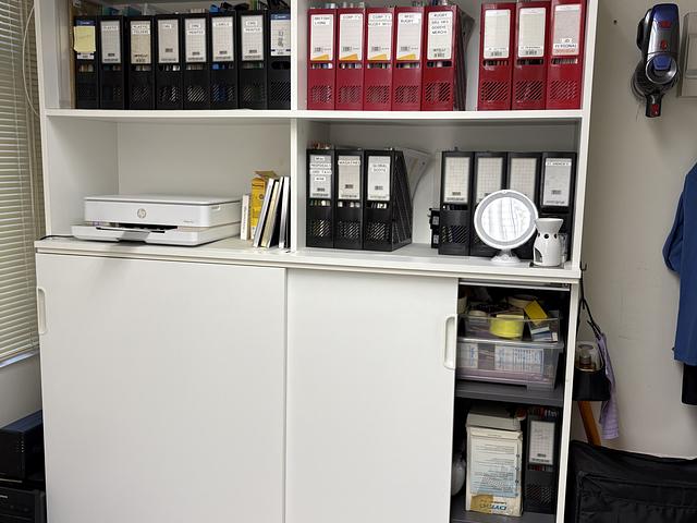 Gallant white home / office storage 