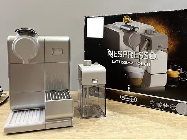 Nespresso Lattissima Touch Silver Coffee Machine