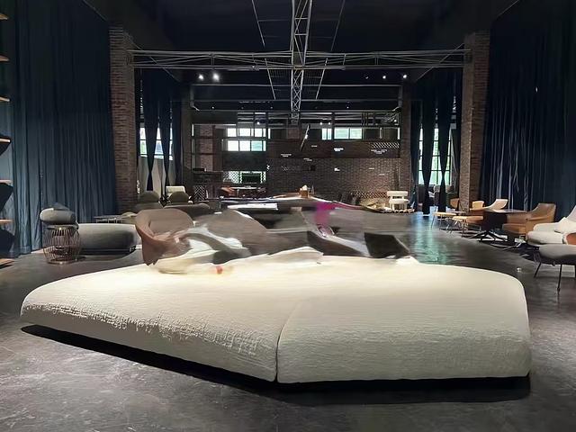 Modern Irregular Thick Sofa (Used 14 Months) + Ext