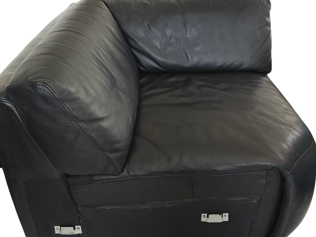 $20K Italian Blk Genuine Leather Electric Footrest